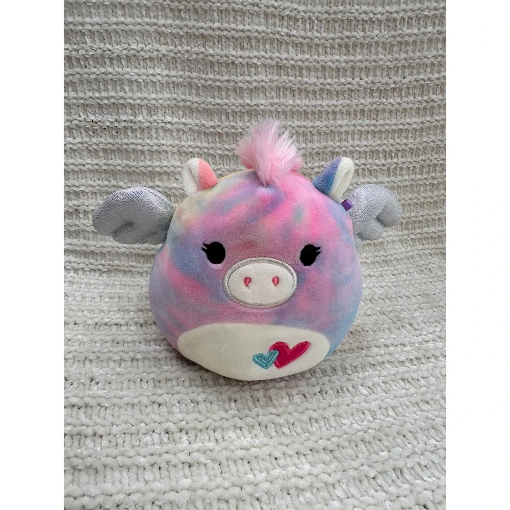 Squishmallows Plush Joelle Zaylee‎ Bigfoot Pegasus 6 Inch Lot Stuffed Animal Toy